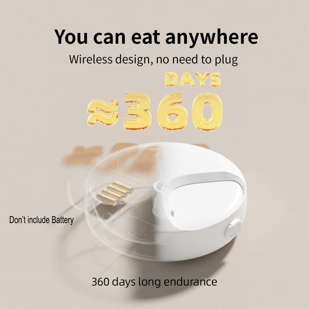 Smart Automatic Pet Feeder with Portion Control & Wi-Fi App
